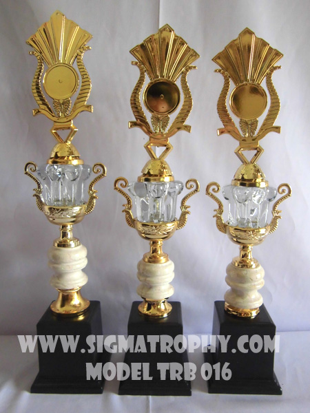 Koleksi trophy Set -Piala Set Marmer / Jual Trophy plastik murah